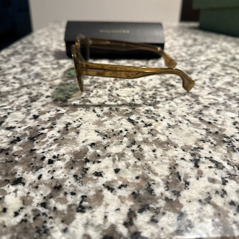 Burberry Sunglasses with Green Lenses - Picture 3 of 4